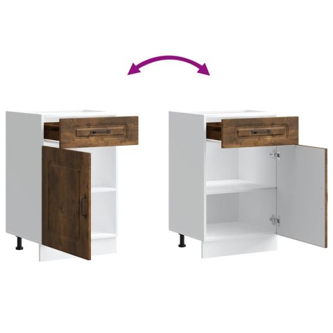 SZAFKA KUCHENNA DOLNA KALMAR PRZYDYMIONY DĄB