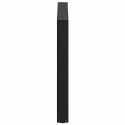 NOGI DO STOLIKA KAWOWEGO 2 SZT. CZARNE 100X(72-73)CM STAL