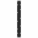 NOGI DO STOLIKA KAWOWEGO 2 SZT. CZARNE 60X(30-31)CM STAL