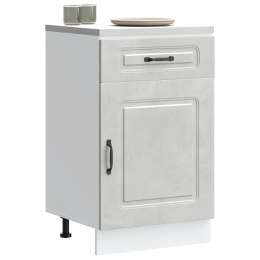 SZAFKA KUCHENNA DOLNA KALMAR SZAROŚĆ BETONU 50X46X81,5CM