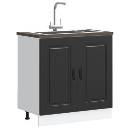 SZAFKA POD ZLEWOZMYWAK KALMAR CZARNA 80X46X81,5CM