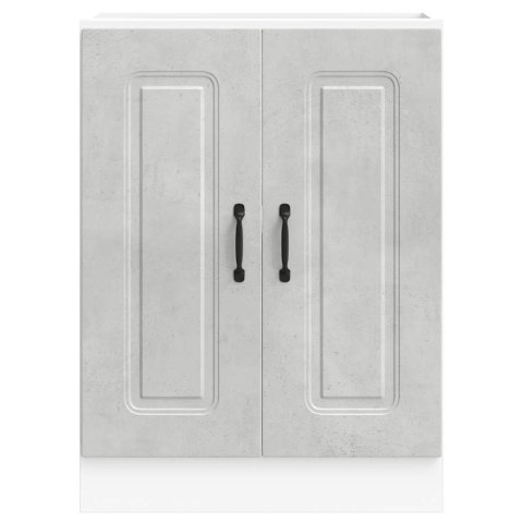 SZAFKA POD ZLEWOZMYWAK KALMAR SZAROŚĆ BETONU 60X46X81,5CM