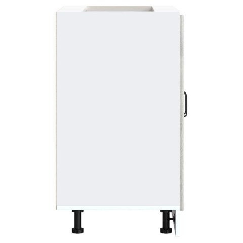 SZAFKA POD ZLEWOZMYWAK KALMAR SZARY DĄB SONOMA 60X46X81,5CM