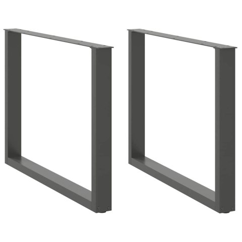 NOGI DO STOLIKA KAWOWEGO 2 SZT. ANTRACYT 100X(72-73)CM