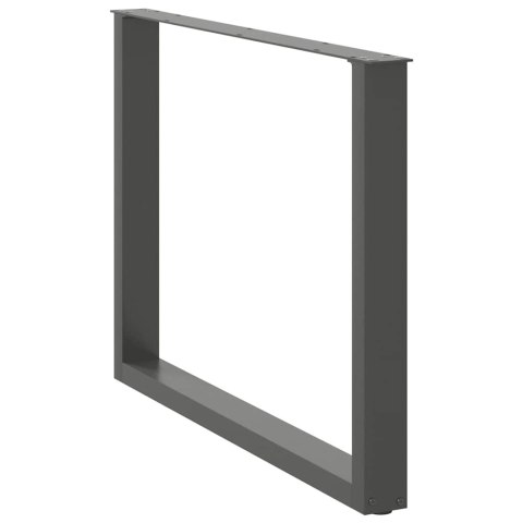 NOGI DO STOLIKA KAWOWEGO 2 SZT. ANTRACYT 100X(72-73)CM