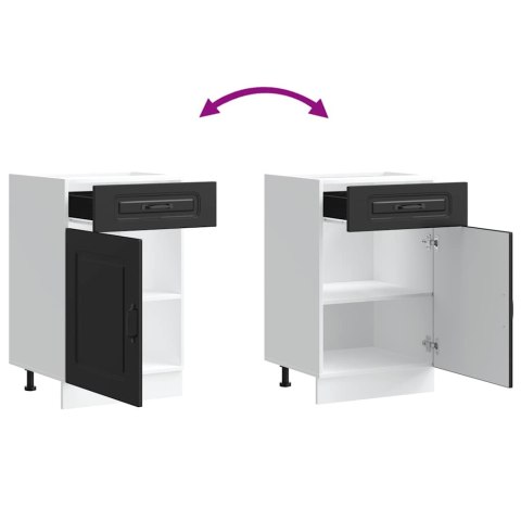 SZAFKA KUCHENNA DOLNA KALMAR CZARNA 50X46X81,5CM