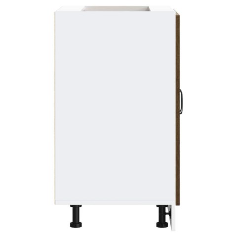 SZAFKA POD ZLEWOZMYWAK KALMAR BRĄZOWY DĄB 60X46X81,5CM