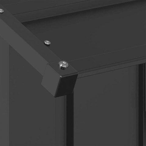 BUDA DLA PSA Z DACHEM 83X130X85CM STAL GALWANIZOWANA