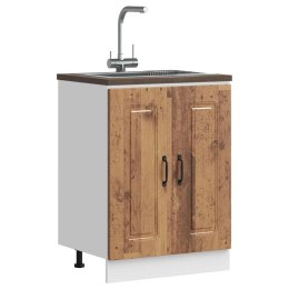 SZAFKA POD ZLEWOZMYWAK KALMAR STARE DREWNO 60X46X81,5CM