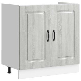 SZAFKA POD ZLEWOZMYWAK KALMAR SZARY DĄB SONOMA 80X46X81,5CM