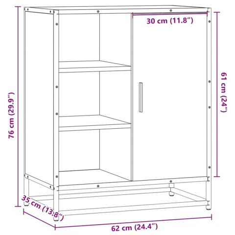 KOMODA DĄB SONOMA 62X35X76CM