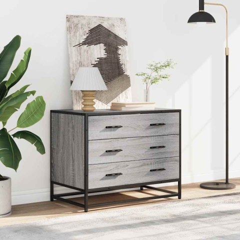 KOMODA SZARY DĄB SONOMA 70X41X56CM