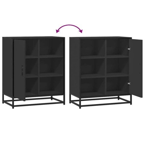 KOMODA CZARNA 62X35X76CM