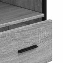 SZAFKA ŁAZIENKOWA SONOMA SZARA 35X37,5X100CM DREWNO KLEJONE