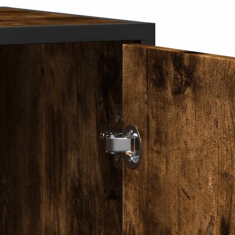 KOMODA PRZYDYMIONY DĄB 94X35X76CM