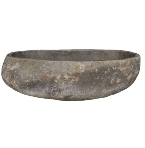 UMYWALKA Z KAMIENIA RZECZNEGO KAMIENNA KAMIEŃ RZECZNY OWALNA (45-53)X(34-41)CM