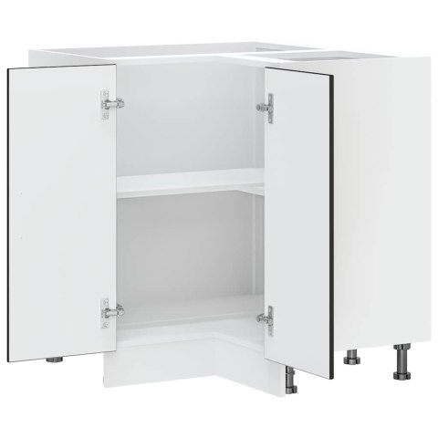 NAROŻNA SZAFKA KUCHENNA DOLNA KALMAR CZARNA 75,5X75,5X81,5CM