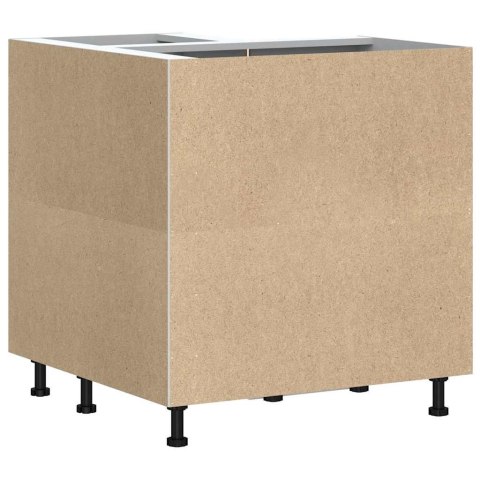 NAROŻNA SZAFKA KUCHENNA DOLNA KALMAR CZARNA 75,5X75,5X81,5CM