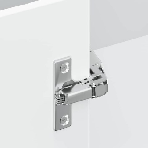 NAROŻNA SZAFKA KUCHENNA DOLNA KALMAR BIAŁA POŁYSK 75,5X75,5X81,5CM