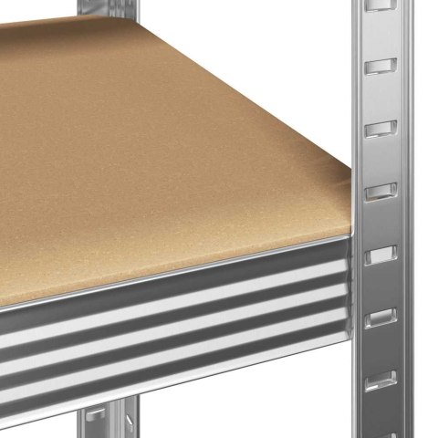 REGAŁY Z 5 PÓŁKAMI 3 SZT. STAL I