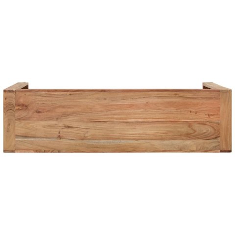 STOLIK KONSOLOWY 110X30X76CM LITE DREWNO AKACJOWE