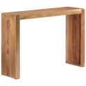 STOLIK KONSOLOWY 110X30X76CM LITE DREWNO AKACJOWE