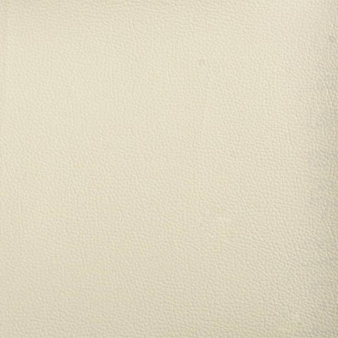 FOTEL KREMOWY 60CM OBITY SZTUCZNĄ SKÓRĄ