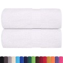 RĘCZNIKI 2 SZT. BIAŁE 15X21CM 360G/M² BAWEŁNA 100%