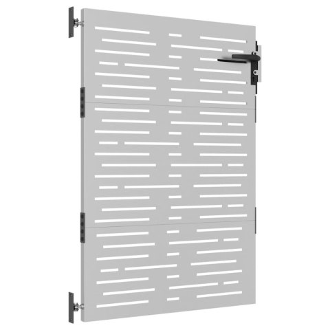 FURTKA OGRODOWA 85X150CM STAL KORTENOWSKA MOTYW PROSTOKĄTÓW