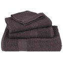 RĘCZNIKI 2 SZT. ANTRACYT 15X21CM 360G/M² BAWEŁNA 100%