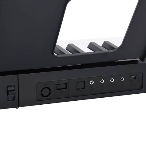 KEYBOARD 88 KLAWISZY PIANINA ELEKTRYCZNEGO Z PULPITEM NA NUTY SKŁADANY
