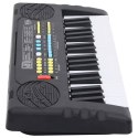 KEYBOARD 37 KLAWISZY PIANINA ELEKTRYCZNEGO Z MIKROFONEM DLA DZIECI