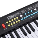 KEYBOARD 37 KLAWISZY PIANINA ELEKTRYCZNEGO Z MIKROFONEM DLA DZIECI