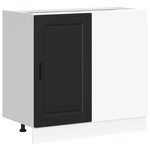 SZAFKA KUCHENNA DOLNA PORTO CZARNA 86X46X81,5CM