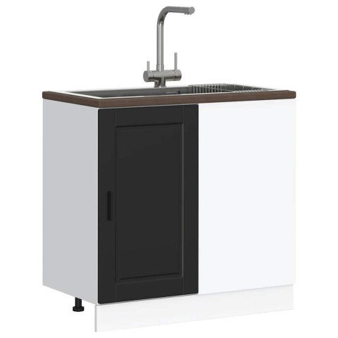SZAFKA KUCHENNA DOLNA PORTO CZARNA 86X46X81,5CM