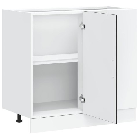 SZAFKA KUCHENNA DOLNA PORTO CZARNA 86X46X81,5CM