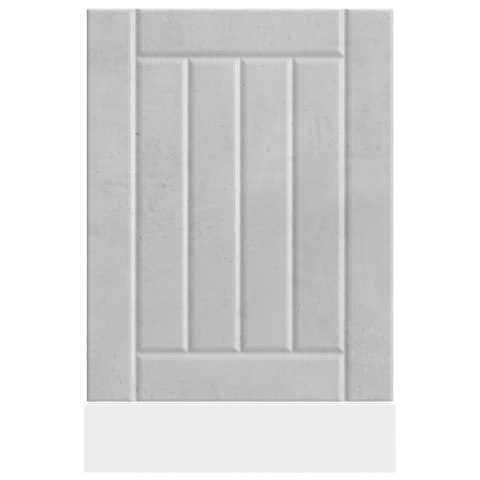 PANEL DO ZMYWARKI LUCCA SZAROŚĆ BETONU 45X1,5X67CM