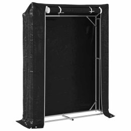 STOJAK NA DREWNO OPAŁOWE Z POKROWCEM 150X40X200CM