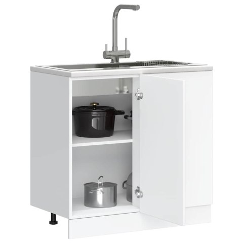 SZAFKA KUCHENNA DOLNA KALMAR BIAŁA 86X46X81,5CM