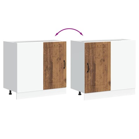 SZAFKA KUCHENNA DOLNA KALMAR STARE DREWNO 86X46X81