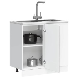 SZAFKA KUCHENNA DOLNA KALMAR SZARY DĄB SONOMA 86X46X81