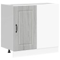 SZAFKA KUCHENNA DOLNA KALMAR SZARY DĄB SONOMA 86X46X81