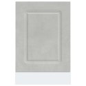 PANEL DO ZMYWARKI KALMAR SZAROŚĆ BETONU 45X1,5X67CM