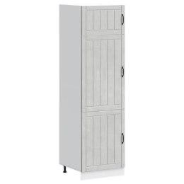 SZAFKA KUCHENNA LUCCA BETONOWY SZARY 60X57X207CM