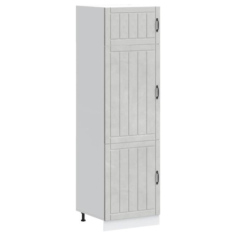 SZAFKA KUCHENNA LUCCA BETONOWY SZARY 60X57X207CM