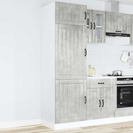 SZAFKA KUCHENNA LUCCA BETONOWY SZARY 60X57X207CM