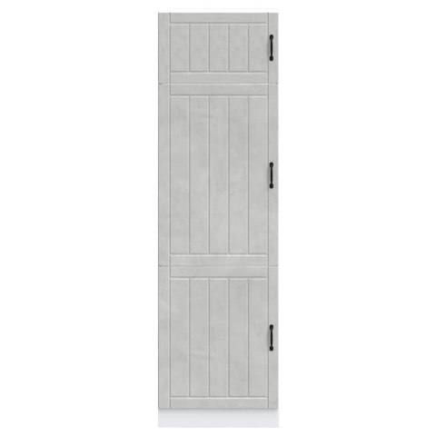 SZAFKA KUCHENNA LUCCA BETONOWY SZARY 60X57X207CM