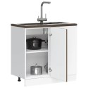 SZAFKA KUCHENNA DOLNA KALMAR BRĄZOWY DĄB 86X46X81