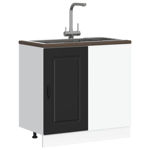 SZAFKA KUCHENNA DOLNA KALMAR CZARNA 86X46X81,5CM