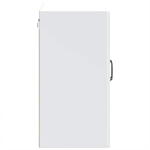 SZAFKA ŚCIENNA KUCHENNA ZE SZKLANYMI DRZWIAMI KALMAR 80X31X60CMBIAŁA